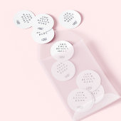 Custom Graphic Classic Round Sticker Labels ラベル