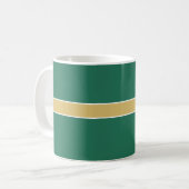 Custom Green 50th Class Reunion Favor Mug コーヒーマグカップ (正面左)