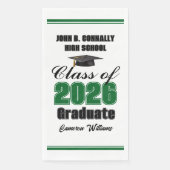 Custom Green Class of 2026 Graduation Party (正面)