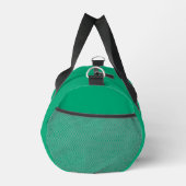 Custom green duffle bag for tennis player ダッフルバッグ (右)
