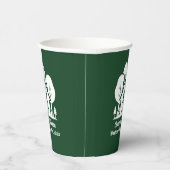 Custom Green Forest House Real Estate Company 紙コップ (右)