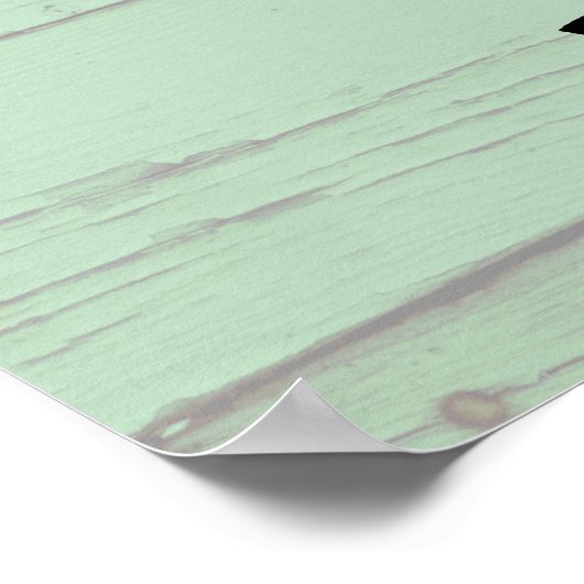 Custom Green Soccer Birthday Welcome ポスター (角)