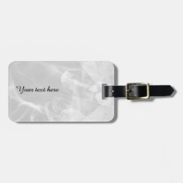 Custom grey crystal luggage tag ラゲッジタグ