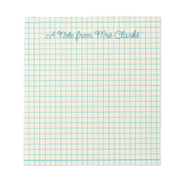 Custom Grid Teacher  ノートパッド