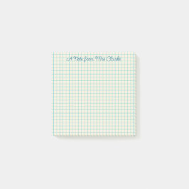 Custom Grid Teacher Post-it® Notes  ポストイット