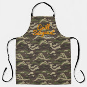 Custom Grill Sergeant Camo Apron エプロン (正面)