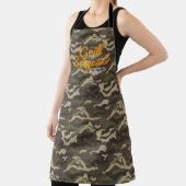 Custom Grill Sergeant Camo Apron エプロン (インサイチュ)
