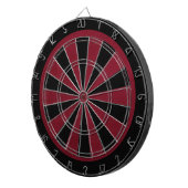Custom Grunge Red Game ダーツボード (正面右)
