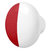 Custom Half Tomato Red Ceramic Pull Drawer Knob セラミックノブ (右)