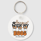 Custom Halloween Hangin' with my Boos キーホルダー (裏面)
