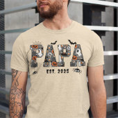 Custom Halloween PAPA DAD spooky theme Tシャツ