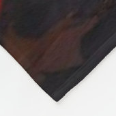 Custom Halloween Pet Blanket | Spooky & Cute Gift フリースブランケット (角)