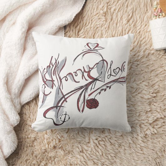 custom hand-drawn calligraphy art クッション (ブランケット)