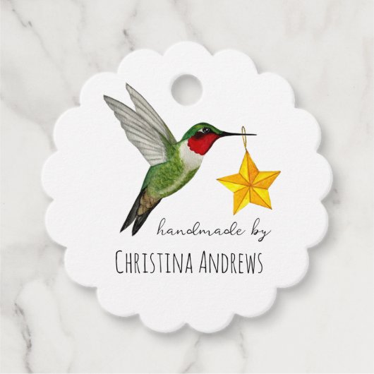 Custom Handmade Favor Tags フェイバータグ (正面)