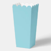 Custom Happy Easter Bunny Baby Blue Party Popcorn フェイバーボックス (裏面)