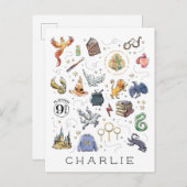 Custom | HARRY POTTER™ Icons ポストカード (正面/裏面)