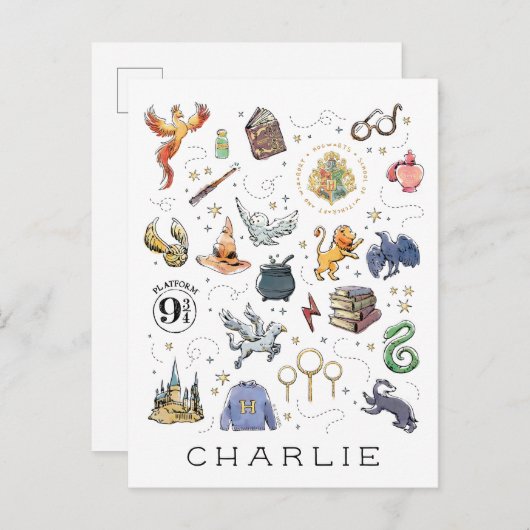 Custom | HARRY POTTER™ Icons ポストカード (正面/裏面)