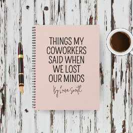 Custom Healthcare Journal Funny Nurse Gift for Her ノートブック