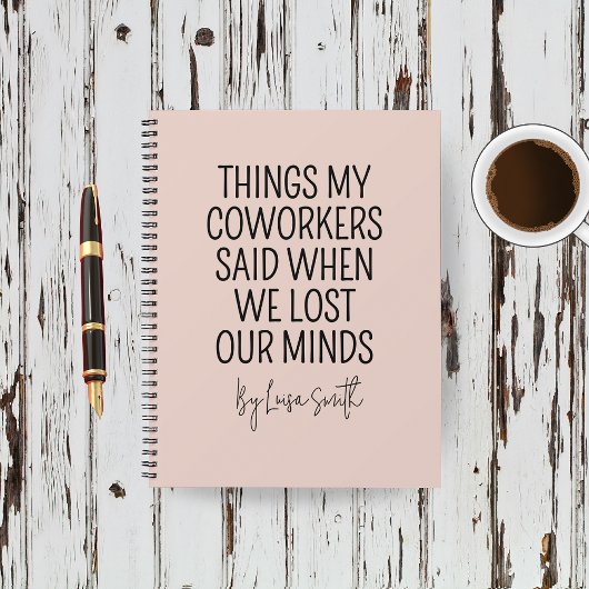 Custom Healthcare Journal Funny Nurse Gift for Her ノートブック