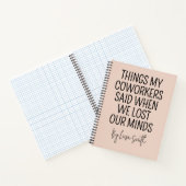 Custom Healthcare Journal Funny Nurse Gift for Her ノートブック (内部)