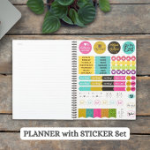 Custom Heart Checkerboard Pattern Bordeaux Pink -  プランナー手帳