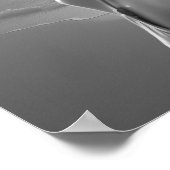 Custom Her Portrait – Simple Photo Gift for Her ポスター (角)