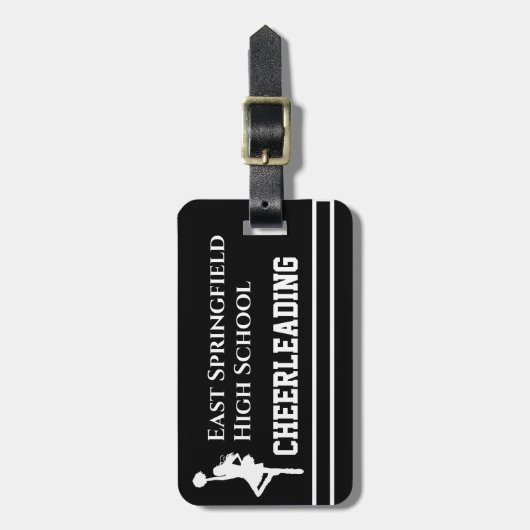 Custom High School Cheerleading Bags ラゲッジタグ (正面縦)