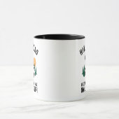 Custom Hiking Dad Like A Normal Dad Only Cooler マグカップ (中央)