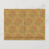 Custom HO! HO! HO! Santa Merry Christmas Postcard シーズンポストカード (裏面)