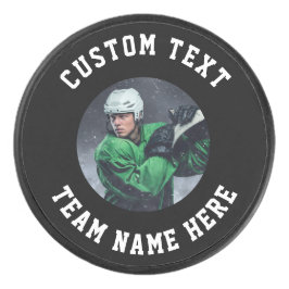 Custom Hockey Puck – Add Your Design Here アイスホッケーパック
