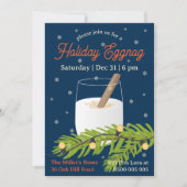 Custom Holiday Eggnog Party Invitation  招待状 (正面)