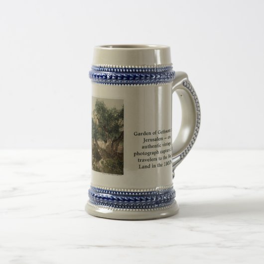 Custom Holy Land Beer Stein Mug ビールジョッキ (正面右)