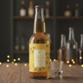 Custom Home Brewed Honey Wine Label ワインラベル