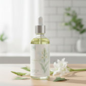 Custom Homemade Tuberose Oil Label ワインラベル