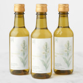 Custom Homemade Tuberose Oil Label ワインラベル (ボトル)