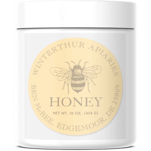 Custom Honey Business Promotional ラウンドシール