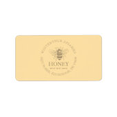 Custom Honey Business Promotional ラベル (正面)