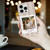 Custom Honeymoon Gift Wifey & Hubby Phone Case Set Case-Mate iPhoneケース