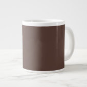 Custom Hot Chocolate Big Mug Brown C33 Novelty   ジャンボコーヒーマグカップ (正面右)