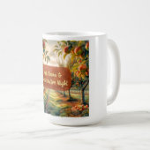 Custom Hot Cocoa & Conversation Night Mug コーヒーマグカップ (正面右)