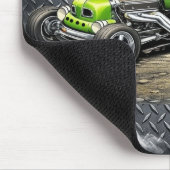 Custom Hot Rod Mouse Pad – Classic Car Enthusiast マウスパッド (コーナー)