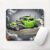 Custom Hot Rod Mouse Pad – Classic Car Enthusiast マウスパッド (マウス)