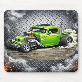 Custom Hot Rod Mouse Pad – Classic Car Enthusiast  マウスパッド