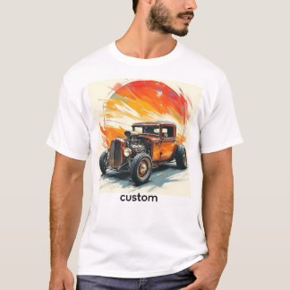 Custom Hot Rod T shirt Tシャツ