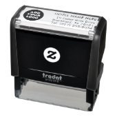 Custom Hotel Logo Return Address Self-Inking Stamp セルフインキングスタンプ (商品)