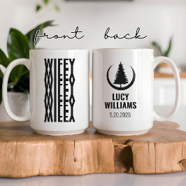 Custom Hubby & Wifey Coffee Mug | Engagement Gift コーヒーマグカップ