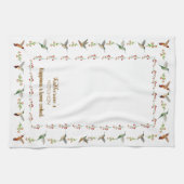 Custom Hummingbird  キッチンタオル (横)