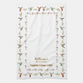 Custom Hummingbird  キッチンタオル (縦)