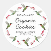 Custom Hummingbird   ラウンドシール (正面)