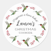 Custom Hummingbird   ラウンドシール (正面)